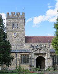 Link to page about Winslow Church monuments, Buckinghamshire