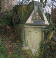 Tomb of John Leighton FSA, 'Luke Limner', Harrow on the Hill Churchyard