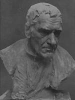 Head of a Peasant, by sculptor Edouard Lanteri