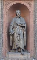 Adam Smith statue, Burlington House Piccadilly, by sculptor William Theed