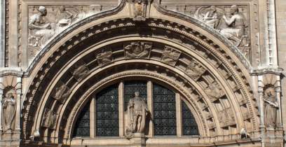 Victoria and Albert Museum exterior sculptures - Bob Speel's Website