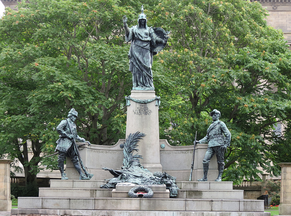 St John S Gardens Liverpool Statues Bob Speel S Website